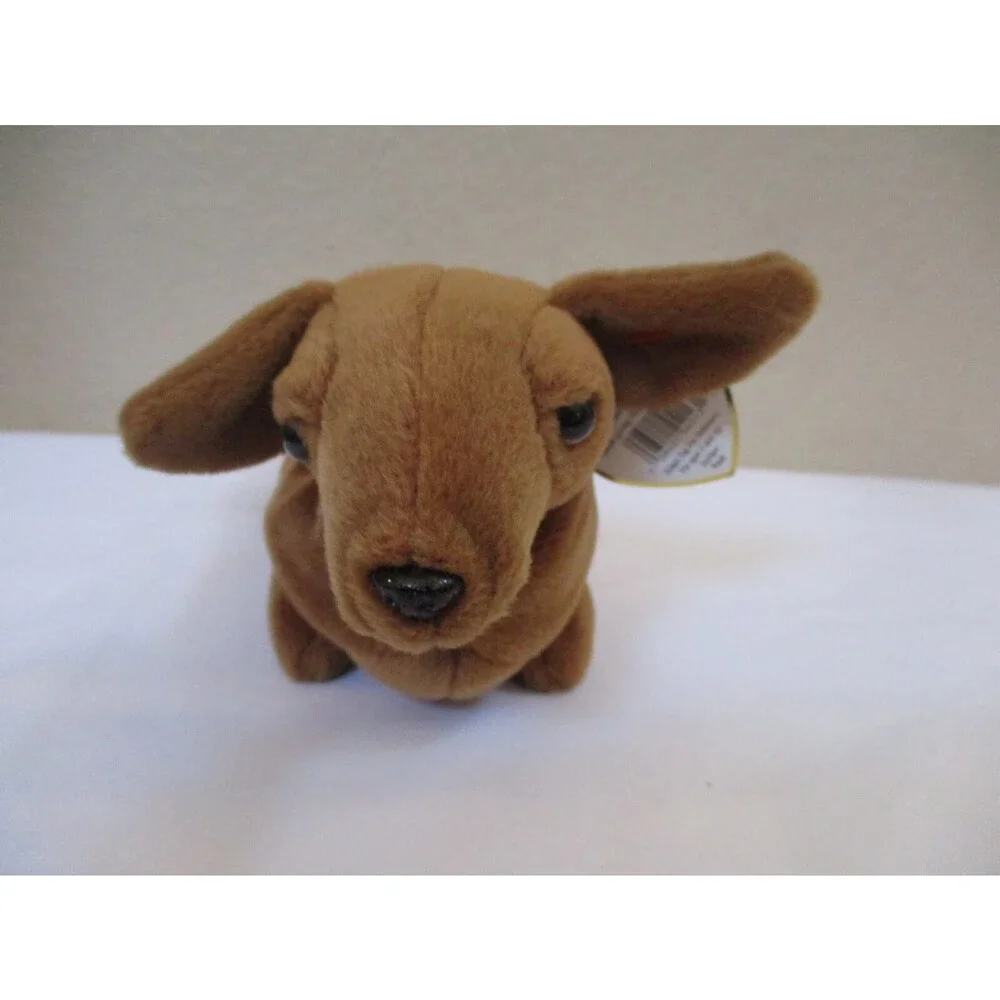 Ty Beanie Baby Weenie the Red Dachshund 4th Gen. Hang Tag 3rd Gen. Tush Tag